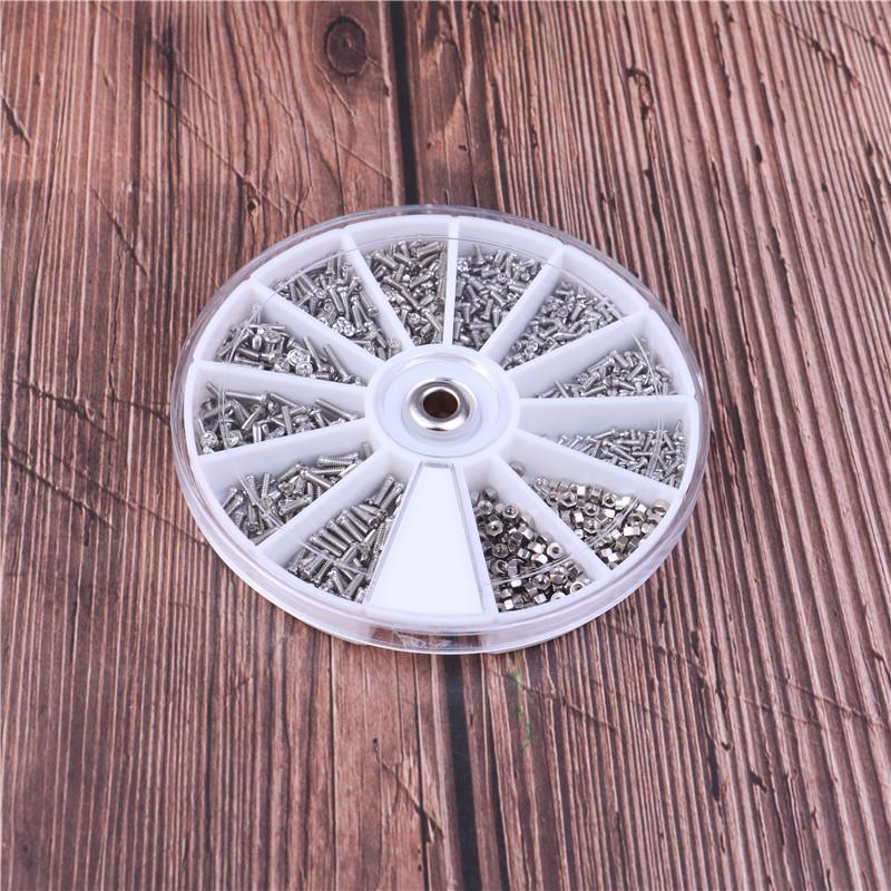 1000 шт., небольшой набор из 12 видов винтовых гаек, электроника