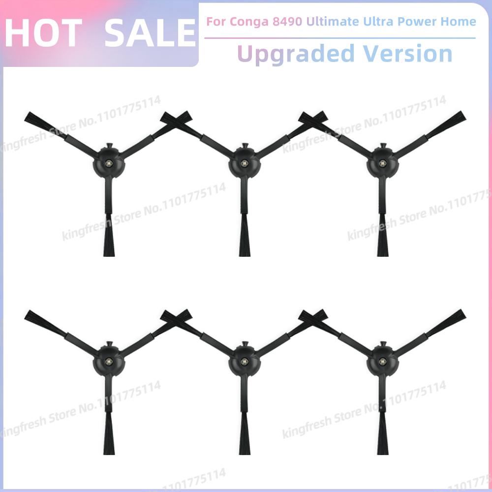 Подходит для ( Cecotec Conga 8490 Ultimate Ultra Power Home ) Запчасти для пылесоса Основная щетка Боковая щетка HEPA-фильтр Ткань для швабры Пылесборник