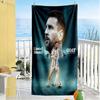 Football Messi Beach Towel Soft Durable Quick-Dry Comfortable Lightweight