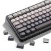 PBT Keycaps MOA Japan 5 Side Dye Custom Keyboard Keycaps 60 65 75 134 Key Set for Cherry Gateron MX Switch Keyboard - Caps, Sublimation, 100%,