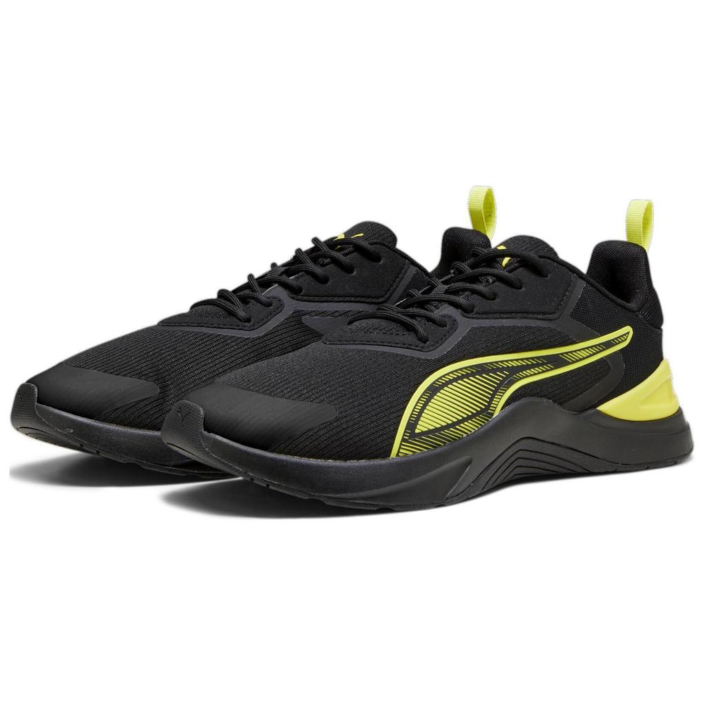 Puma Infusion Премиальные Удобные Простые Низкие Тренировочные Кроссовки Мужские кроссовки Черные 378741-03