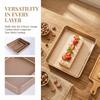 Non-Stick Square Baking Pan Multisize Bakeware Tools Easy Cleaning Cake Mold Tray  Cake Baking