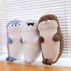 Super Soft Large Sea Otter Plush Pillow - Cute Bed Backrest & Sleeping Toy