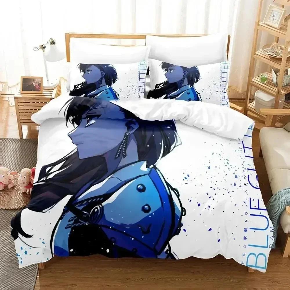 New 3D Print Anime Revue Starlight Comfortable Duvet Quilt Cover Pillowcase Bedding Set Children Bedroom Decoration Home Textile
