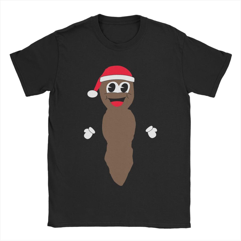 Men Mr Garrison Around The Christmas Tree South-Park T Shirts Pure Cotton Clothes Short Sleeve Crewneck Tees T-Shirts