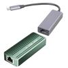 Гигабитный Ethernet-адаптер 10 Гбит/с USB C на RJ45 Алюминиевый Портативный Для Офиса Дома Центра Данных