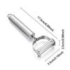 Double-Head Vegetable Fruit Peeler Stainless Steel Grater Slicer Tool  Cucumber Potato Carrot