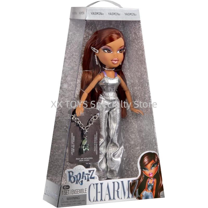 Модные куклы Bratz Charmz Коллекция Металлический Серебряный: Саша Клои Жасмин Джейд Коллекционный Браслет-Шарм Подарок для Детей Игрушки