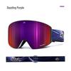 Men's Magnetic Double-Layer Anti-Fog Windproof Ski and Snow Goggles TYJ08