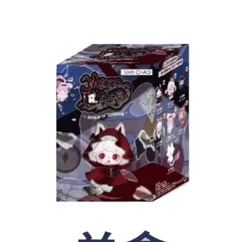 Manchao Mioco Plush Vinyl Doll Blind Box Cute Collectible Figurine Mystery Toy Gift For Kids Girls Home Decor