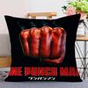 O-One P-Punch M-Man Anime Cartoon Cushion Cover Pillowcase Upholstery Sofa Throw Pillow Home Decor Pillowcas