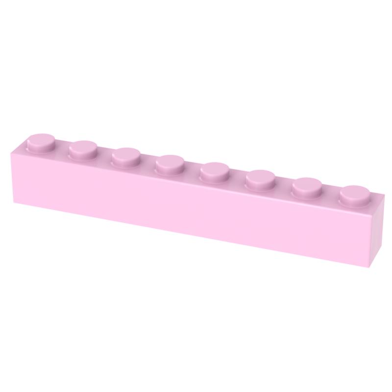 Нетоксичные [Funbrick] 10/30/50 шт. Толстые кубики 1x8 точек 1*8 точек Образовательные Творческие DIY Строительные блоки Совместимые с 3008 Classic