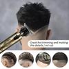 Профессиональная машинка для стрижки волос со светодиодным дисплеем, электробритва, триммер для бороды, беспроводной триммер для длинных волос с зарядным шнуром USB-C с насадкой/набором для триммера бороды