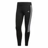 Adidas Logo Print Striped Outdoor Casual Sports Long Pants Women Bottoms Black CZ8095