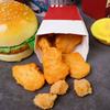 Домашнее украшение Гамбургер Картофель фри Сэндвич Модель искусственной еды Имитация жареной курицы Кухня