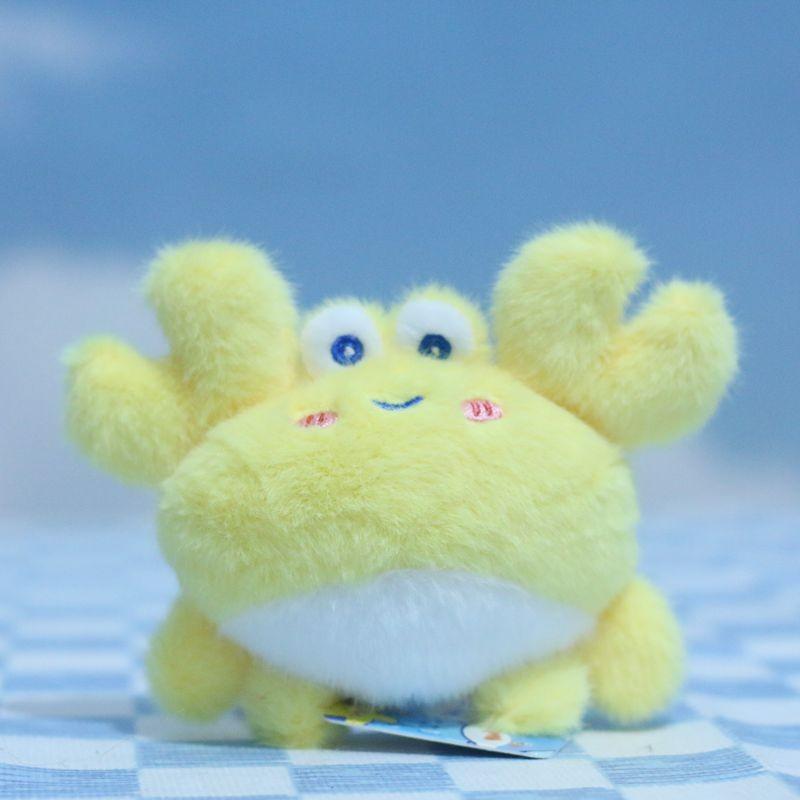 Cute Plush Ocean Animal Keychain With Colorful Shark Crab And Octopus For Kids