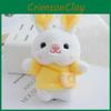 Keychain Cute Rabbit Cartoon Plush Key Ring Girls Backpack Pendant Decoration