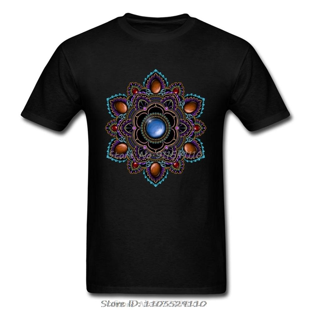 Om Tshirt Unisex Black Tshirt Purple Teal Unisexdala With Gemstones Geometric Designer T Shirts Father Day Gift Sweatshirts Cool