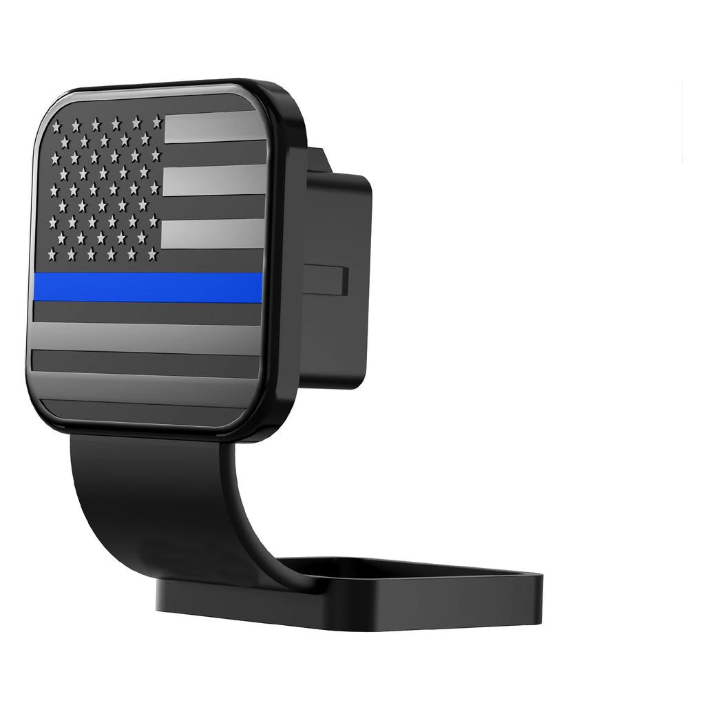 2-дюймовая вставка для крышки сцепного устройства с американским флагом, вставка для трубки, внешние аксессуары автомобиля, универсальная, заглушка сцепного устройства для трубки приемника