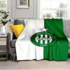 Asse Saint-etienne Crest Blanket Suitable for Sofas, Beds, Offices, And Camping - Perfect Gift for Halloween Christmas