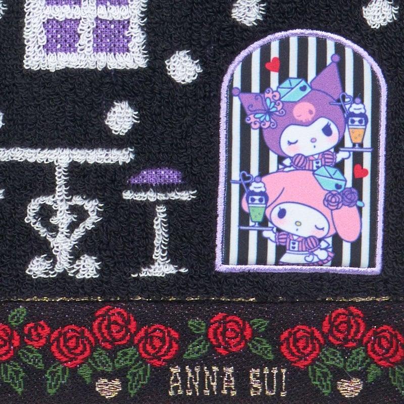 Sanrio ANNA SUI Полотенце Носовой платок My Melody & KUROMI Япония НОВЫЙ