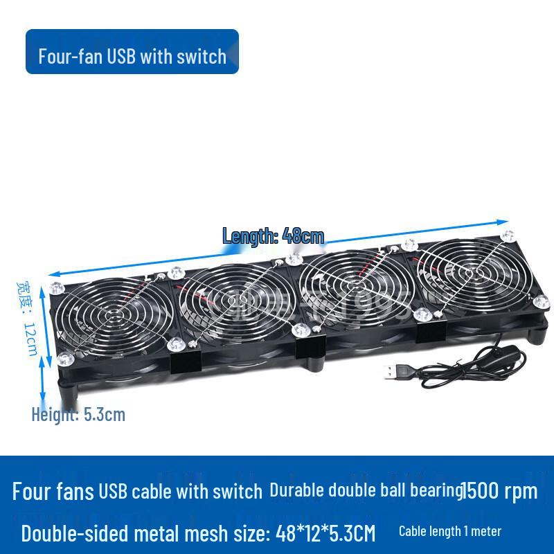 Yuzhuxun Laptop Cooling Stand with 4 Fans