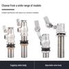4-Point Cap Electroplated 304 Stainless Steel Float Valve – High Temp, Boiling Water, Acid & Alkali Resistant