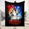 Stranger Things Blanket Suitable for sofas,travel, living rooms also a good gift for friends and family Suitable for all seasons.