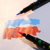 Набор блестящих маркеров с футляром, Художественные маркеры для ведения дневника, Изготовления открыток, Раскрашивания, Леттеринга и Бумажного творчества
