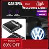 Для VOLKSWAGEN VW Для Volkswagen VW Golf Polo Beetle Touareg GTI CC Автомобильная Дверная Проекционная Лампа Модная Светодиодная Магнитная Приветственная Лампа A