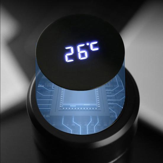 Спортивный дисплей с тепловой температурой 500 мл изолировал бутылку с чашкой воды