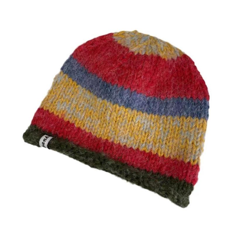 Дорожная панама крючком в полоску, плюшевая шляпа рыбака для Y2K девушек, для шопинга