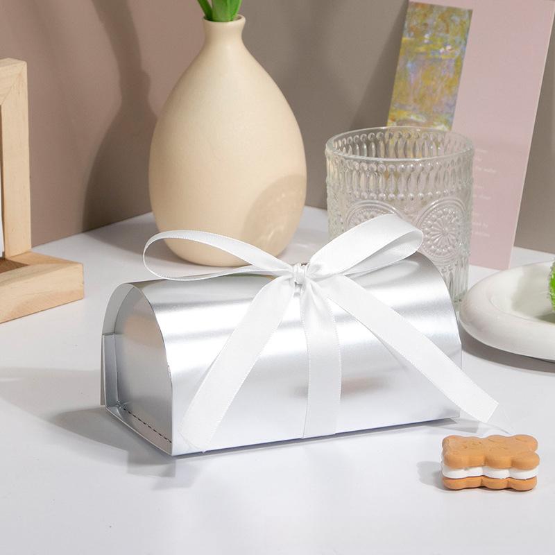20 шт. Бумажные подарочные коробки с лентой Полукруглые подарочные коробки Коробка для упаковки подарков Складная подарочная коробка для мыла Изделия ручной работы Украшение Подарочная упаковочная коробка