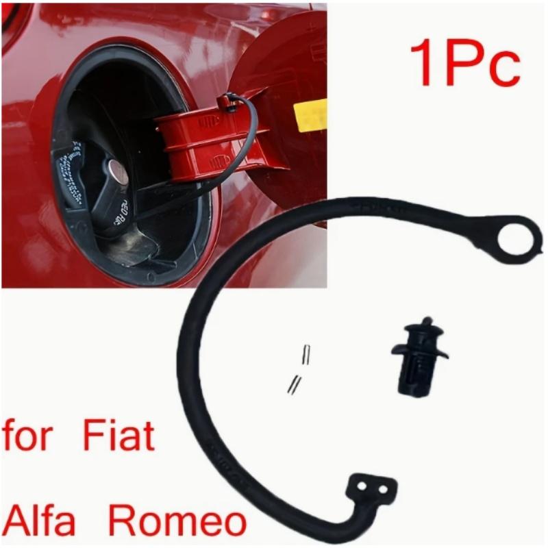 Fuel Cap Cord Strap For Fiat 500 Grande Punto Bravo Doblo For ALFA ROMEO Compatible Durable Steel Replacement Part Fuel Tank Caps3