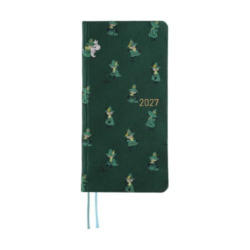 Hobonichi Techo 2027 Weeks Английское издание Муми-тролли Снусмумрик День Еженедельник Тонкий Левый Формат