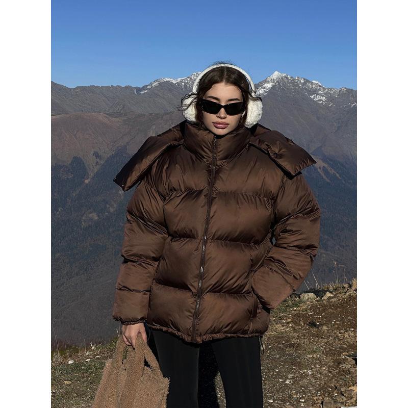 Tooxika Parker Cotton Jacket Women's Winter Warm Versatile Loose Cotton Jacket Thickened Coat