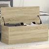 VidaXL Storage Box Sonoma Oak 90x35x35 Cm Engineered Wood, Blanket Box, Storage Chest, Box of 840683