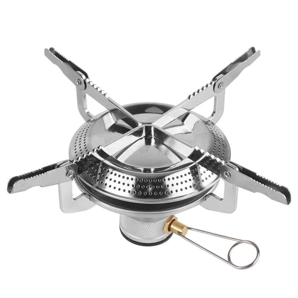 Уличная легкая горелка для мини-пикника, кухонные принадлежности, набор посуды, походная газовая плита, переносная плита для готовки с сумкой для хранения