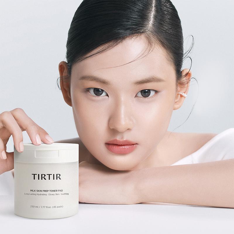 TIRTIR Тонизирующие диски для подготовки кожи Milk Skin 230 мл 45 шт.