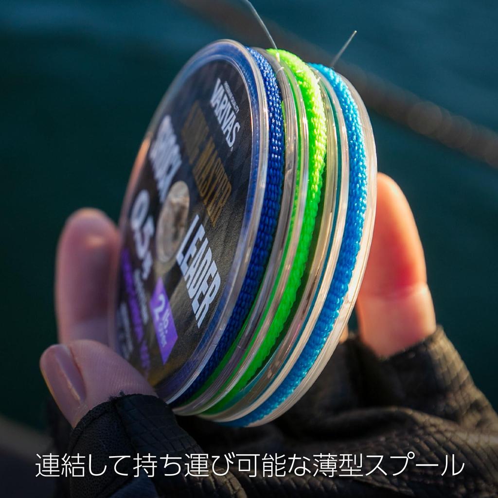 VARIVAS Ajing Master Поводок, Флюорокарбон, 30м, 0.6 (2,5 фунта. над)