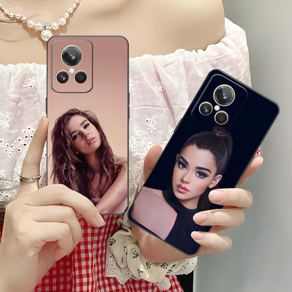 Матовый ТПУ чехол для мобильного телефона Hailee Steinfeld для Realme GT 8 Neo Pro C75 73 71 C67 65 C55 53 C35 31 C20 15 Цветная обложка