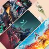 V-Valorant Игровая Коврик для Мыши Мальчик Коврик Натуральный Каучук Игровой Коврик для Мыши Настольный Коврик Размер Для Игр World Of Tanks CS GO Zelda