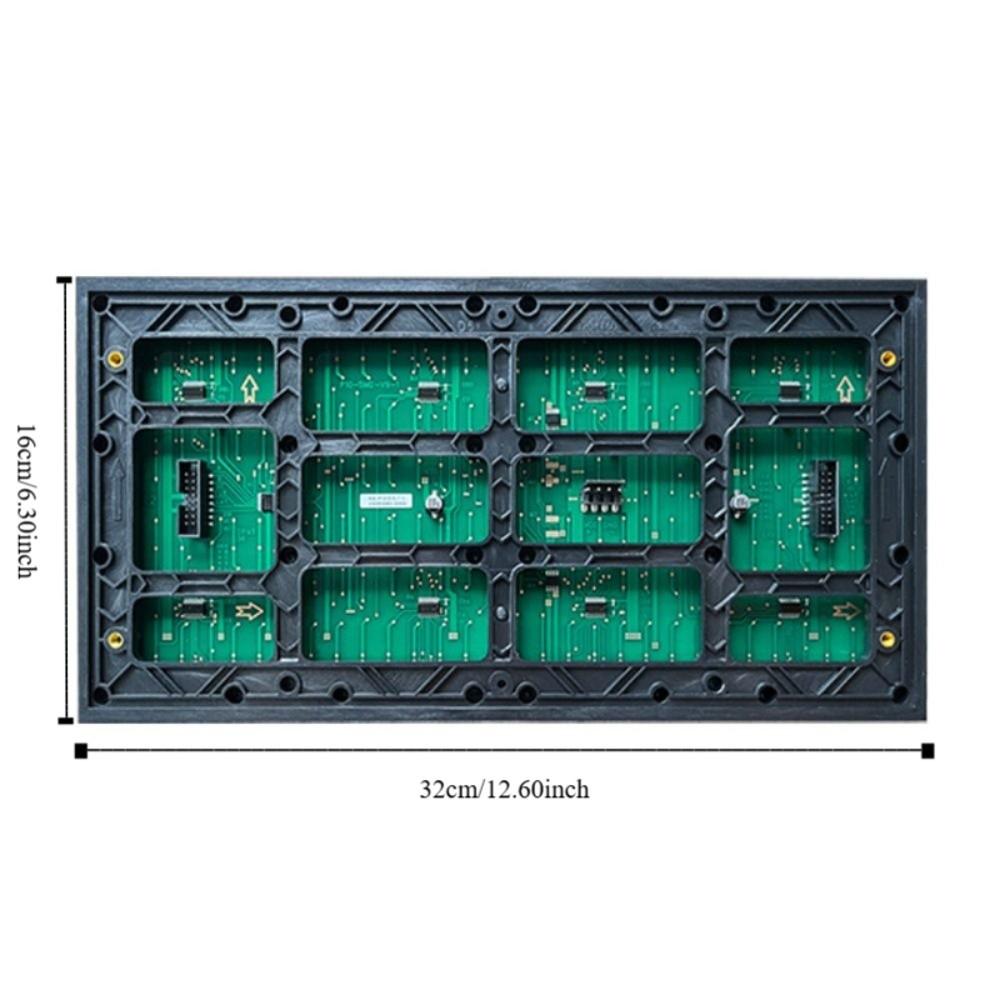 Professional Single Color Red LED Panel Waterproof P10 Pixel Display 320*160mm Outdoor SMD Module Commercial Display