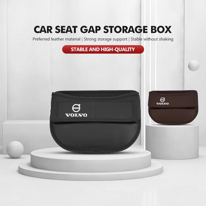 Car Seat Organizer Cup Phone Holder Seat Gap Storage Box For Volvo Xc60 Xc90 V40 V60 S60 V50 V90 S80 C40 XC40 V70 XC70 C30