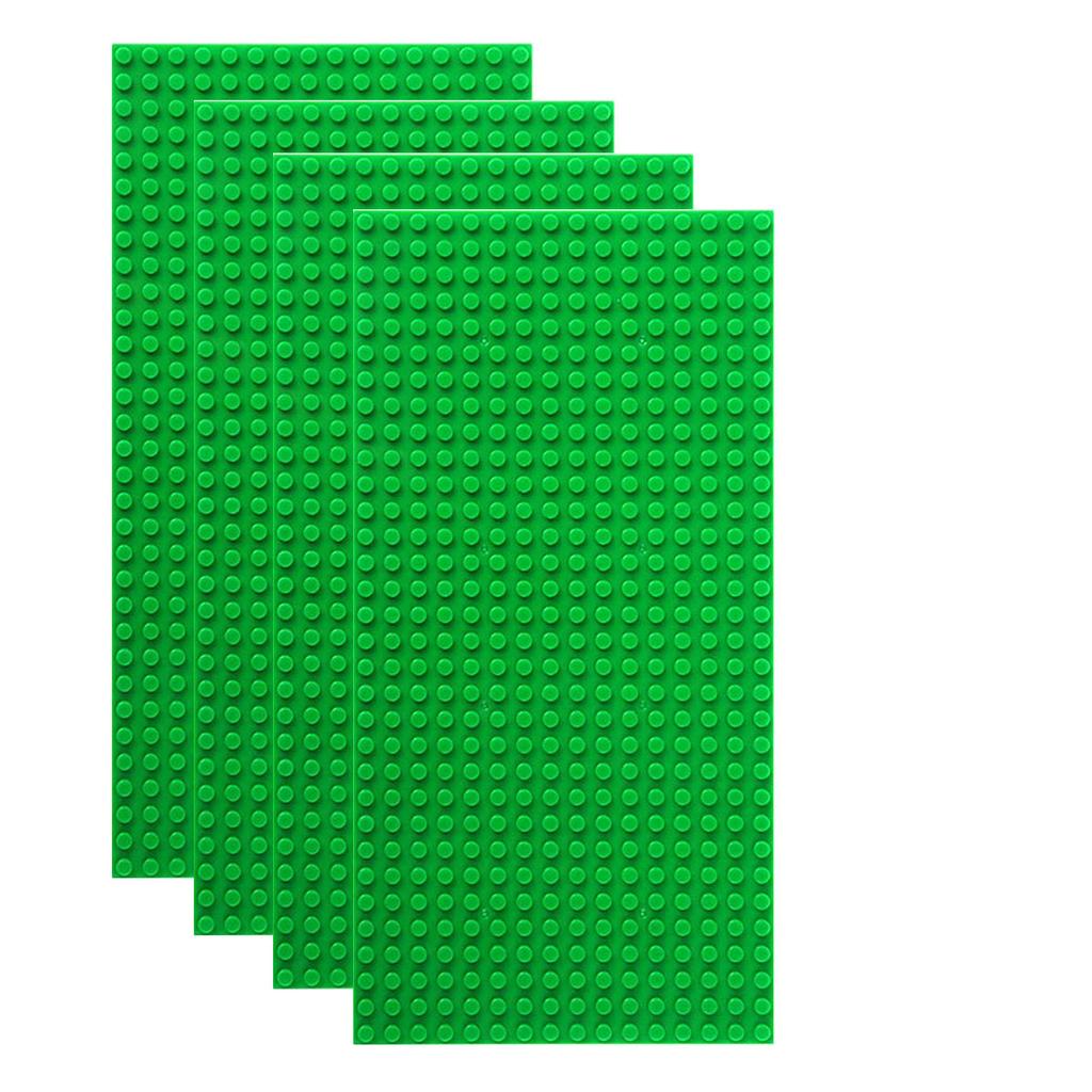 4 шт. Базовых пластины 32x32 Точек Классические BasePlates Блоки Пластиковые Строительные Кирпичики Сборка Совместимый Бренд MOC Friends City