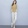 2025 Stylish Cotton-Linen Two-Piece Suit for Women: Age-Defying and Slimming