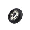 9 Pcs  Pack Black Aluminium Pulley Wheels Roller Bearings for 3D Printer