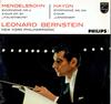 LP Запись МЕНДЕЛЬСОН ГАЙДН ЛЕОНАРД БЕРНСТАЙН Симфония №. 4 Адур Оп. 90 итали A01402L PHILIPS Германия Классический Б/У