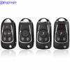 Jingyuqin Car Key For Chevrolet Cruze For Buick Regal Encore Lacrosse GL8 OPEL Insignia Astra J Zafira C Remote Cover