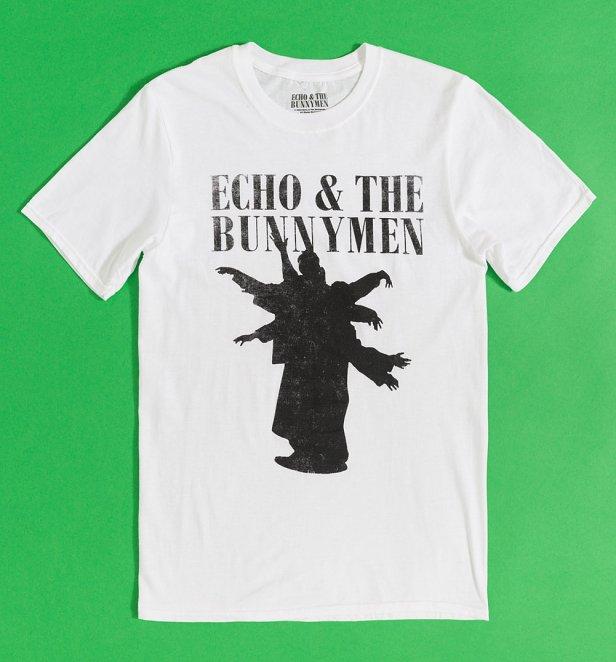 Echo & The Bunnymen Silhouettes White T-Shirt